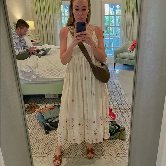 Lemaire Olive Brown Leather Small Croissant Bag - Picture 8 of 10